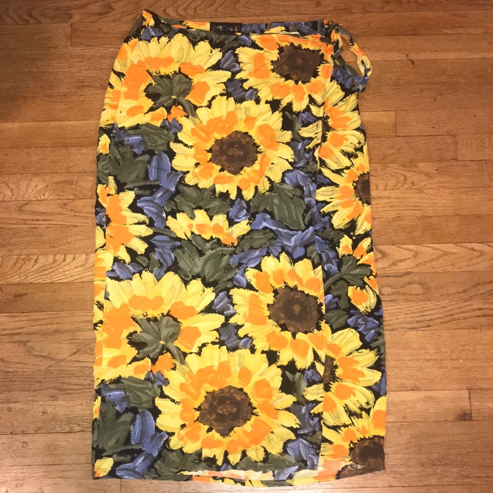 Vintage 🌻 Jams World Sunflower🌻 Skirt